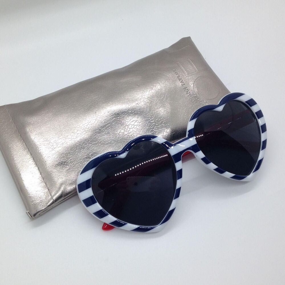 Unbranded Women's Silver and Blue Sunglasses
